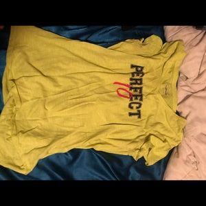 Neon work out kids shirt